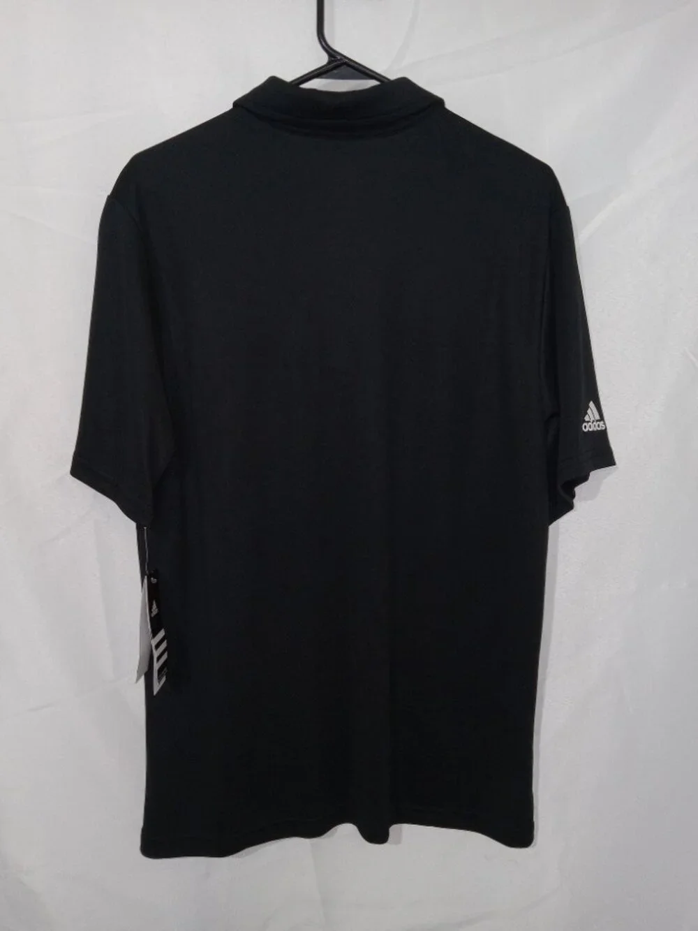 Adidas Climalite Wrestling Nationals Polo Shirt Mens M Black Performance NWT